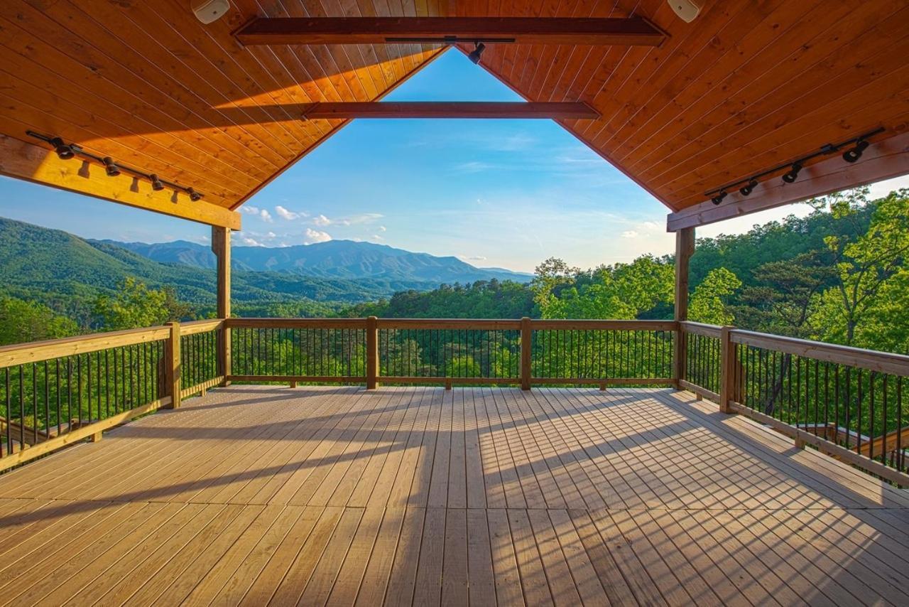 Gatlinburg Mansion Cabin Pittman Center Exteriör bild