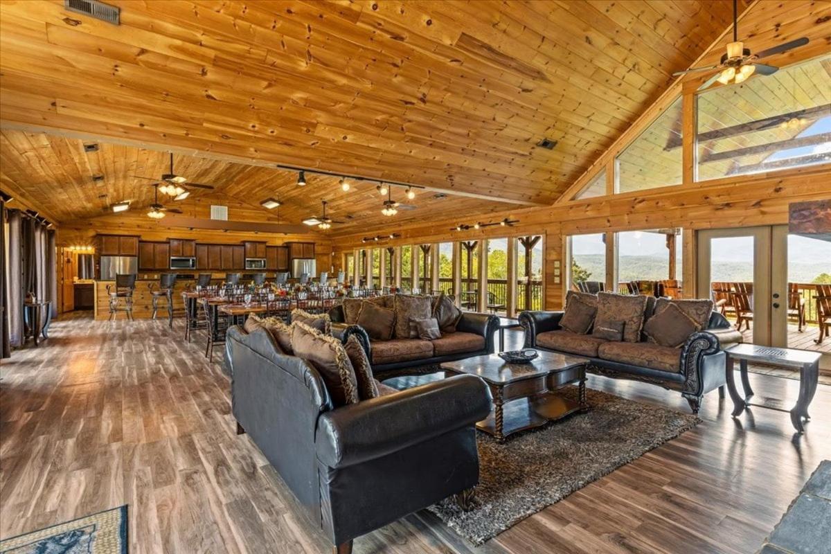 Gatlinburg Mansion Cabin Pittman Center Exteriör bild