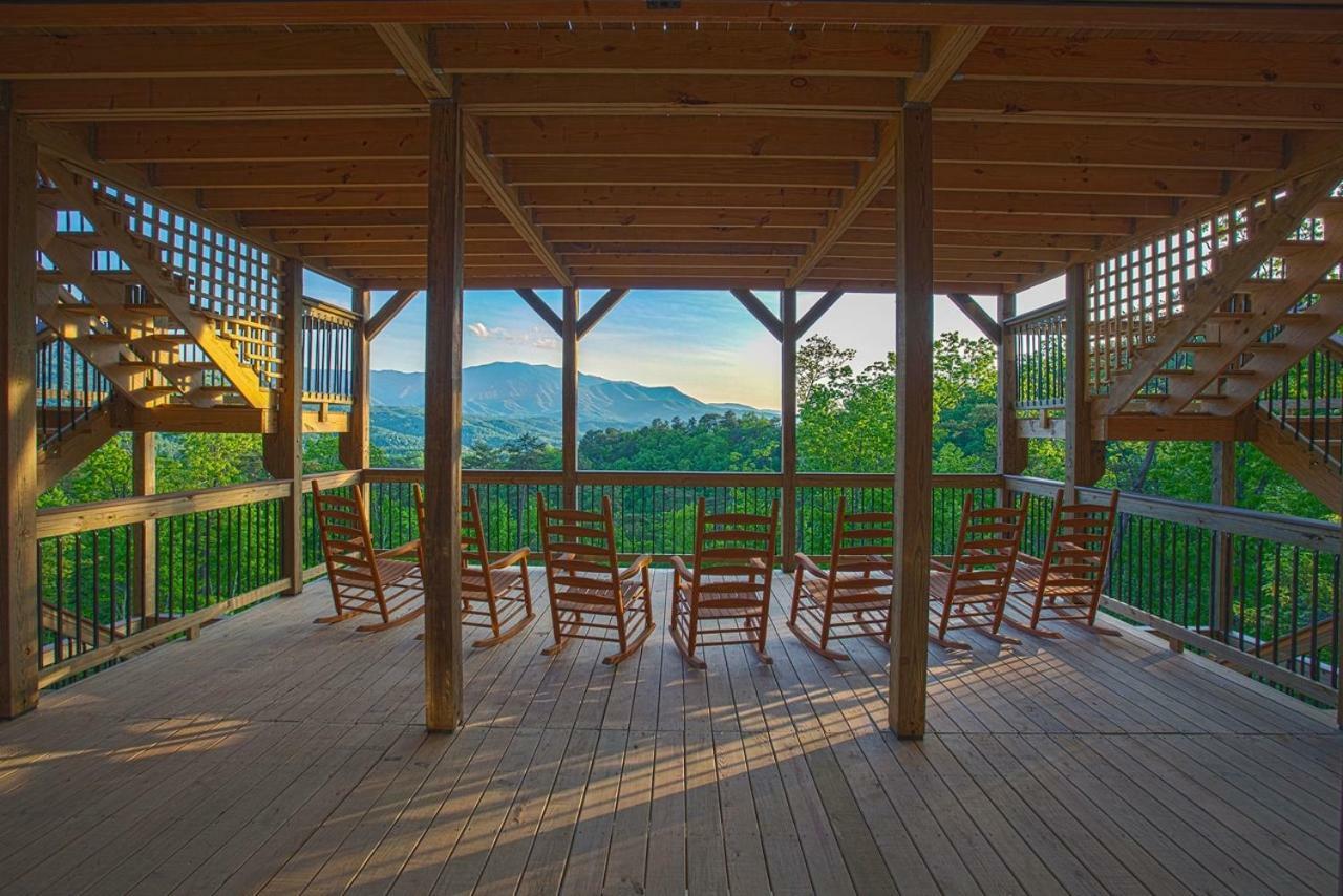 Gatlinburg Mansion Cabin Pittman Center Exteriör bild